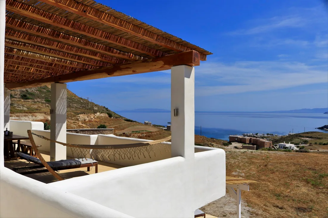 Unique Sea View &mdash; Three bedrooms and room to gather outdoors.