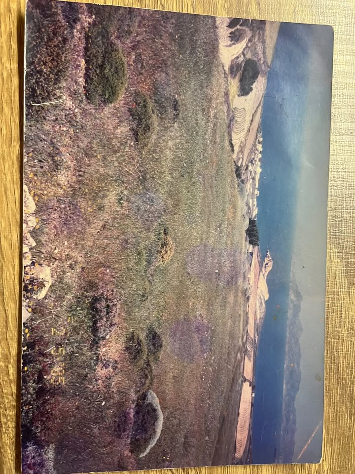 The family field on Milos before the first house was built.