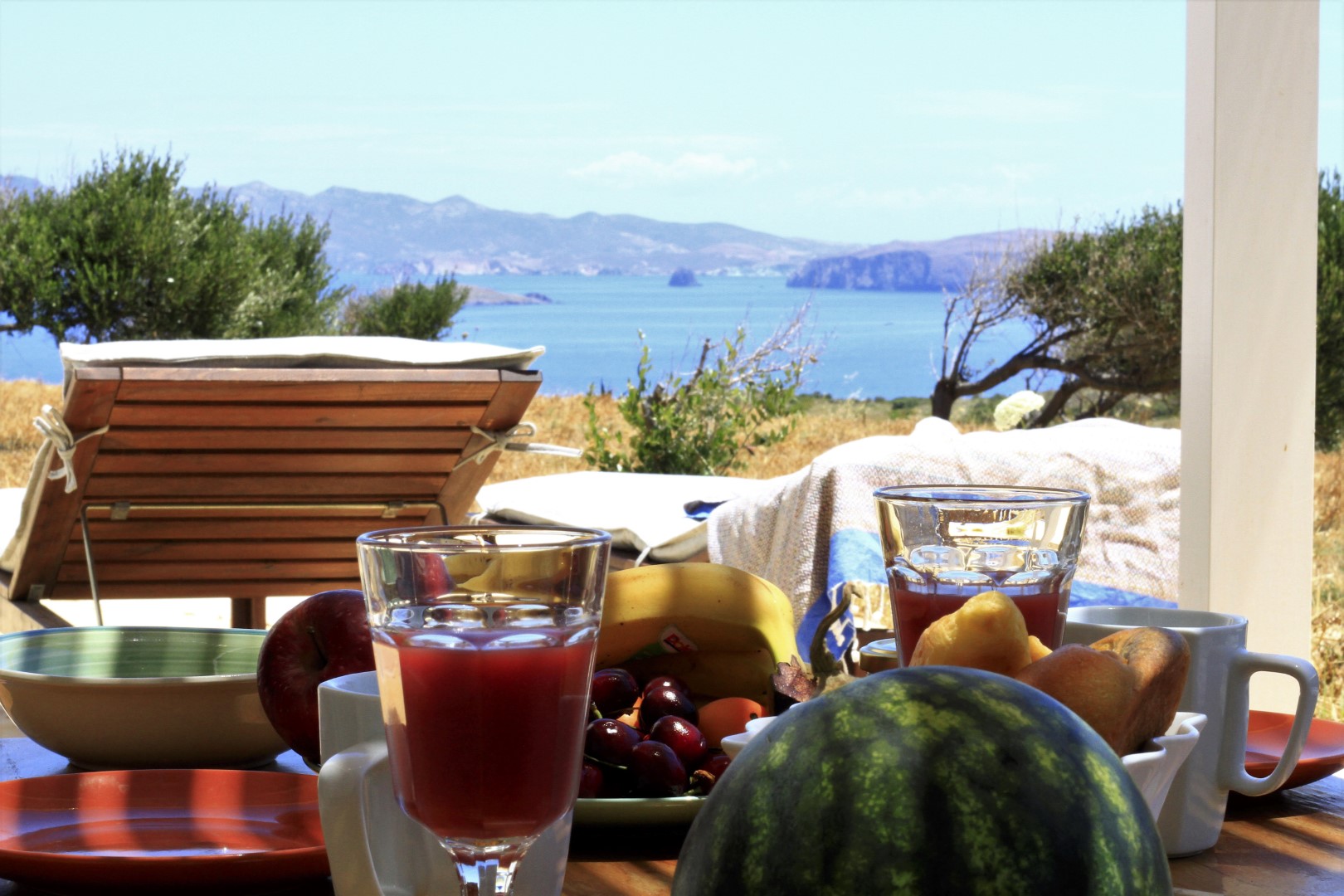 The Olive Tree · Breakfast with the view