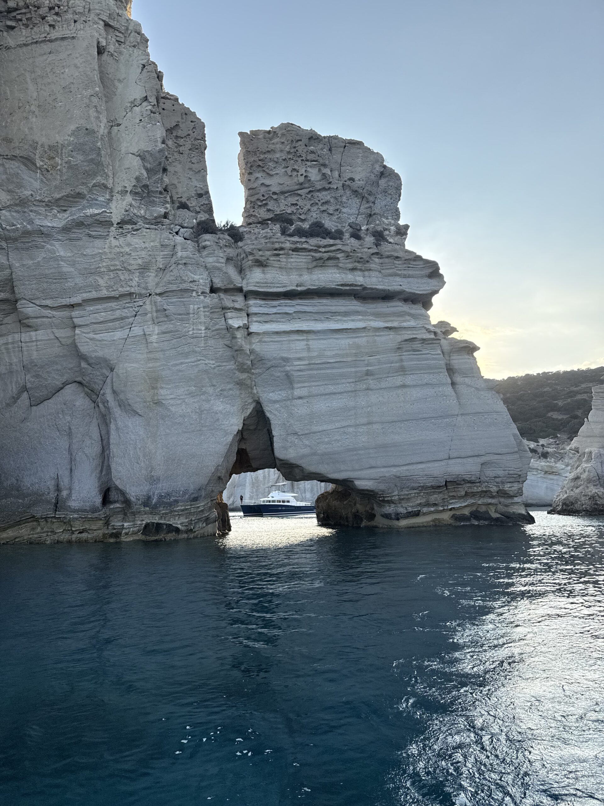 The sea arch at Kleftiko, Milos